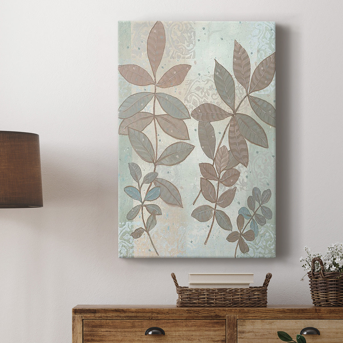 Leaf Cluster I Premium Gallery Wrapped Canvas - Ready to Hang