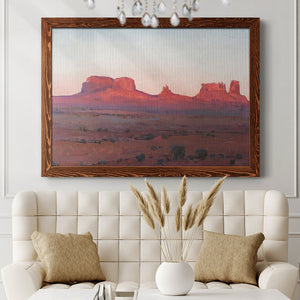 Red Rocks at Dusk II-Premium Framed Canvas - Ready to Hang