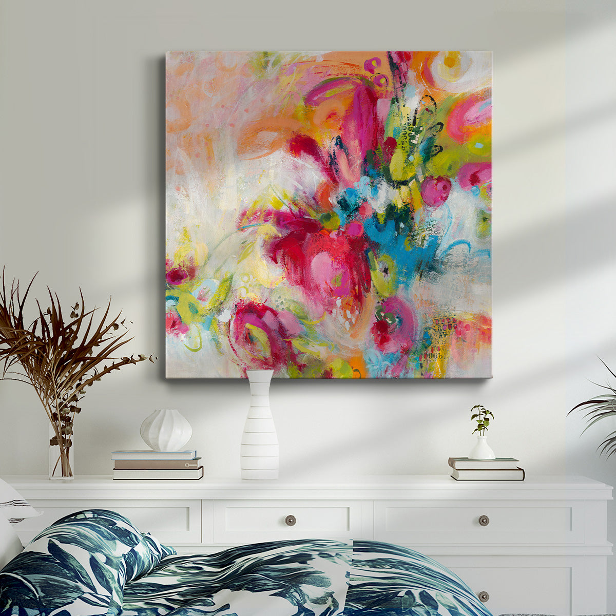 Let's Bounce-Premium Gallery Wrapped Canvas - Ready to Hang