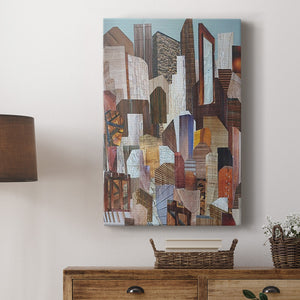 Metropolis Premium Gallery Wrapped Canvas - Ready to Hang