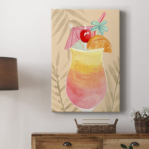 Tropical Cocktail IV Premium Gallery Wrapped Canvas - Ready to Hang