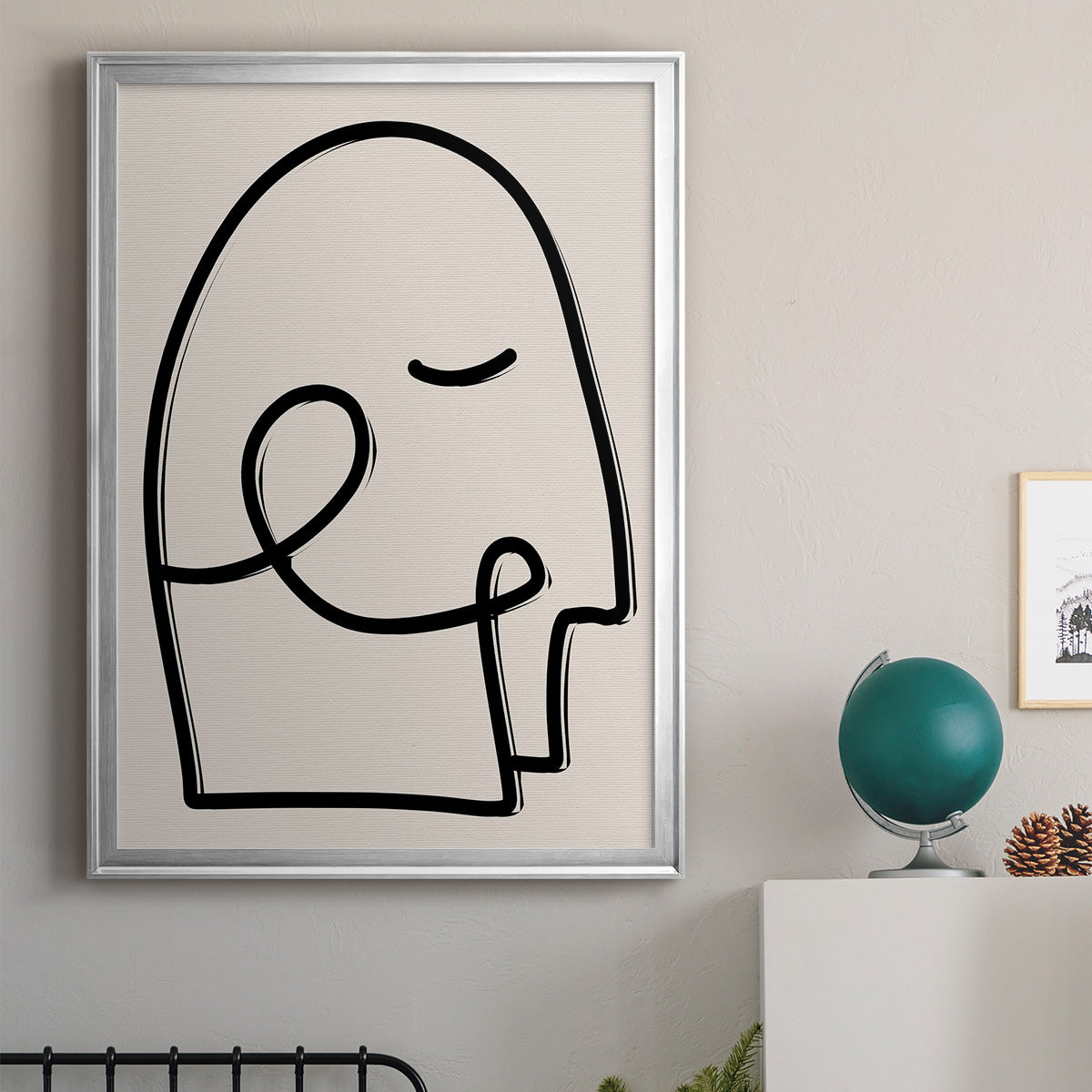 Face It I Premium Framed Print - Ready to Hang