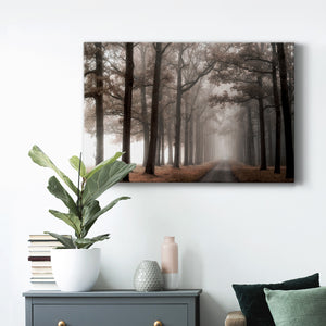 Misty Road - Canvas Art Print