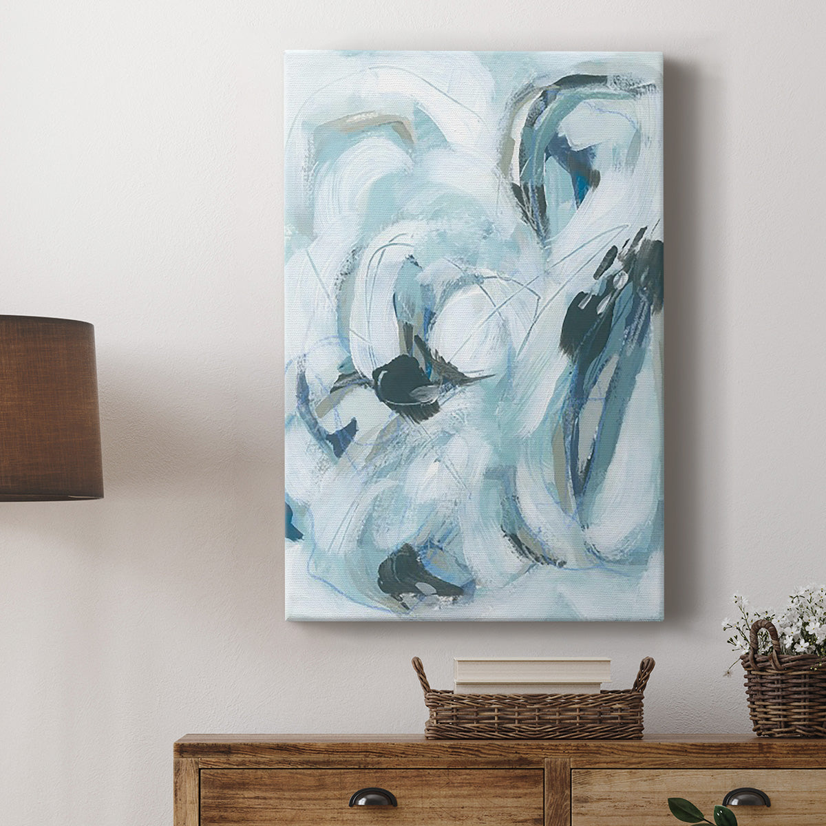 Fluid Receptor I Premium Gallery Wrapped Canvas - Ready to Hang