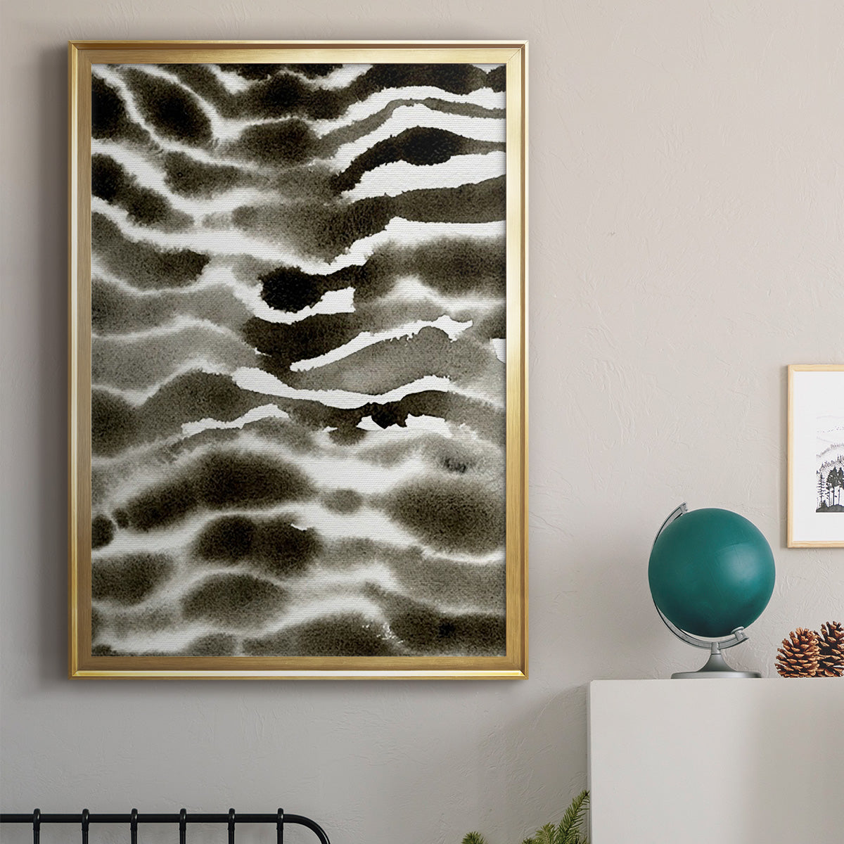 Jungle Stripe II Premium Framed Print - Ready to Hang