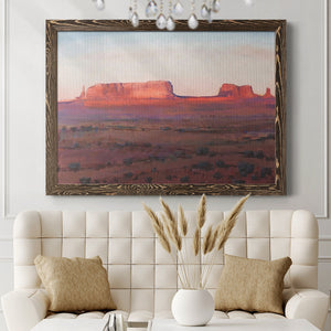 Red Rocks at Dusk I-Premium Framed Canvas - Ready to Hang