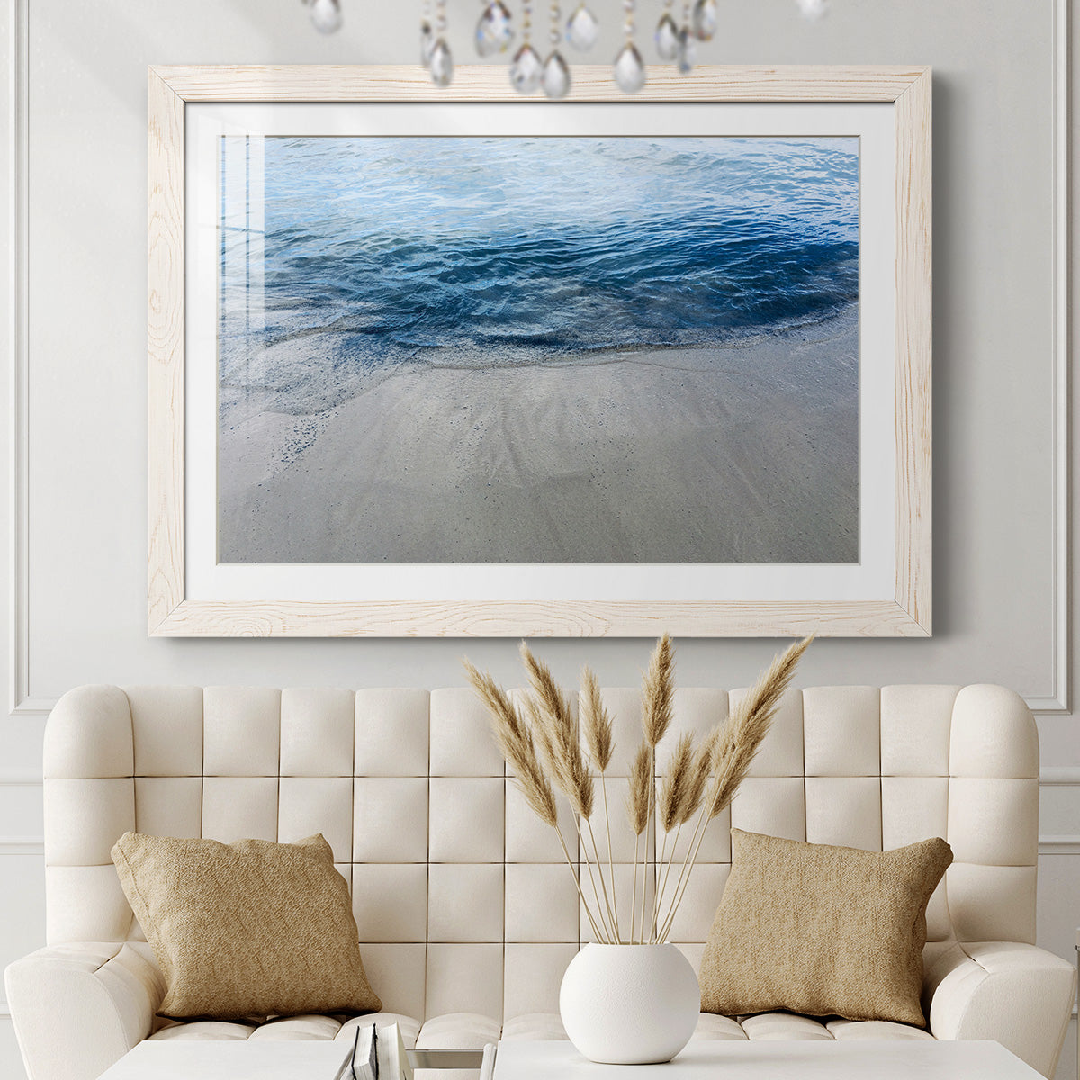 Aegean Blue Water-Premium Framed Print - Ready to Hang