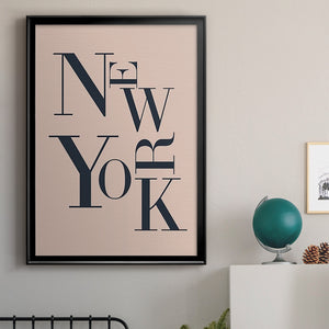 City Center Type I Premium Framed Print - Ready to Hang