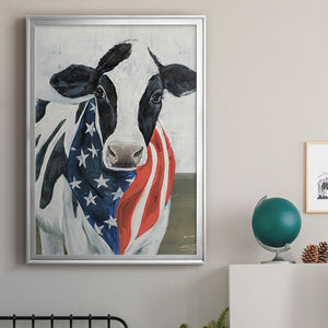 American Cow II Premium Framed Print - Ready to Hang
