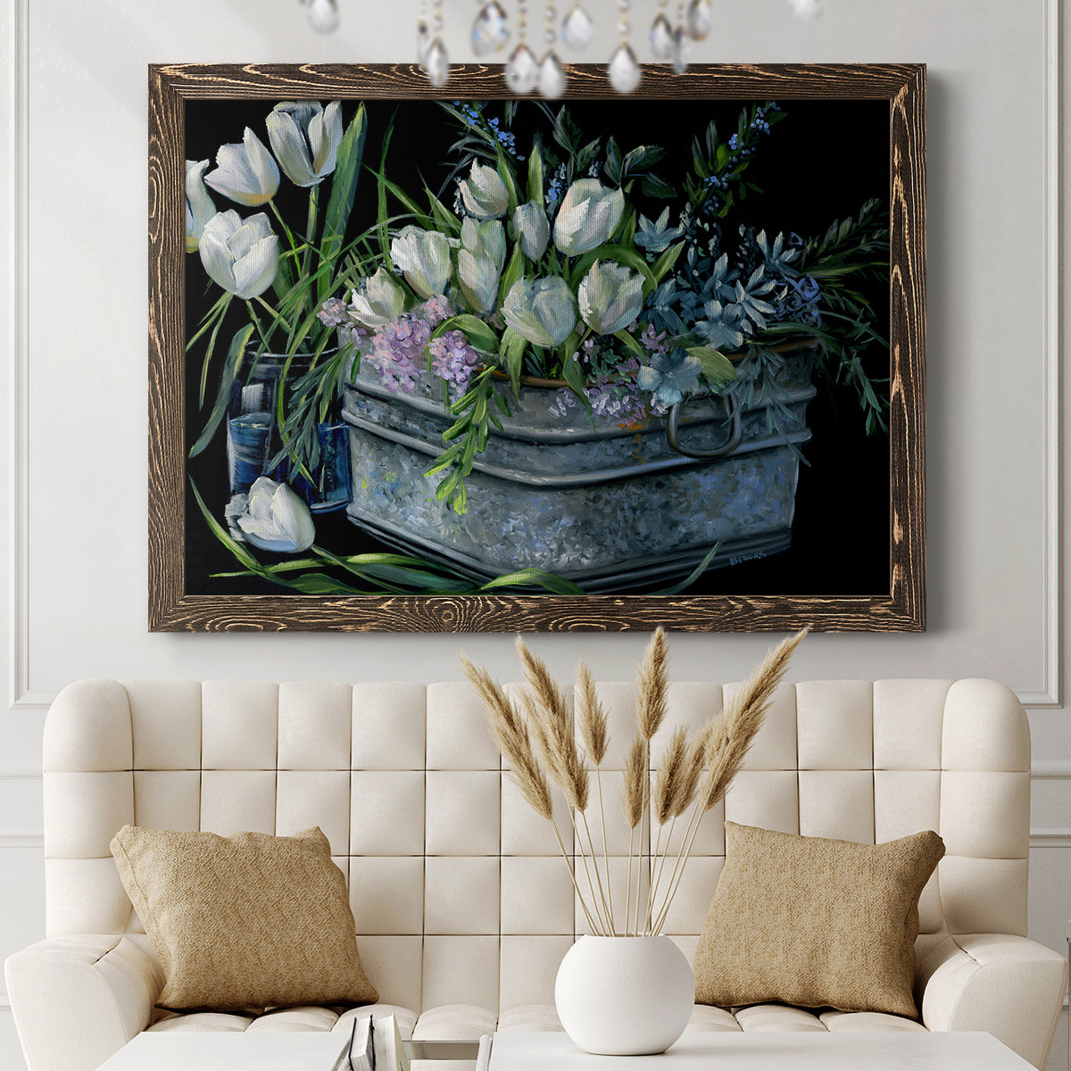 Wild Tulips-Premium Framed Canvas - Ready to Hang