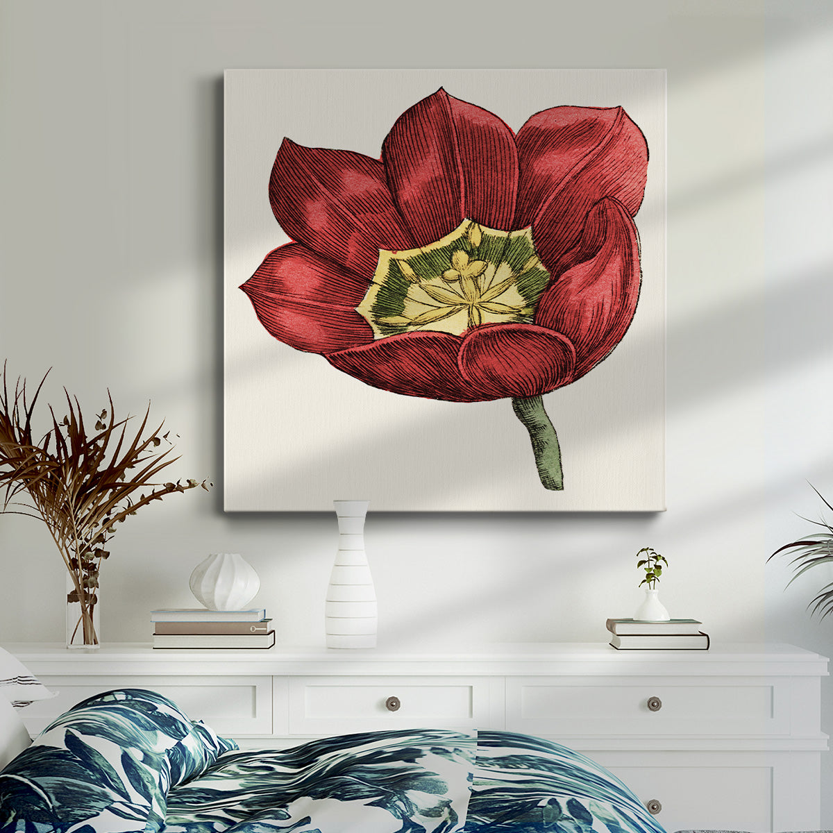 Tulip Garden VIII-Premium Gallery Wrapped Canvas - Ready to Hang