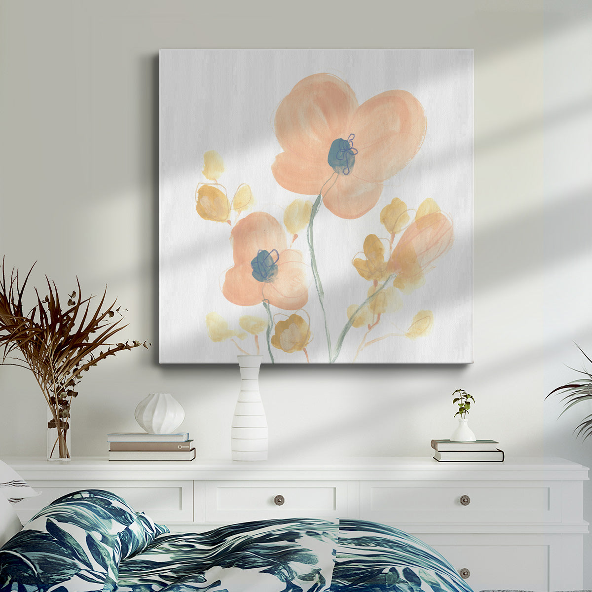 Petite Petals II-Premium Gallery Wrapped Canvas - Ready to Hang