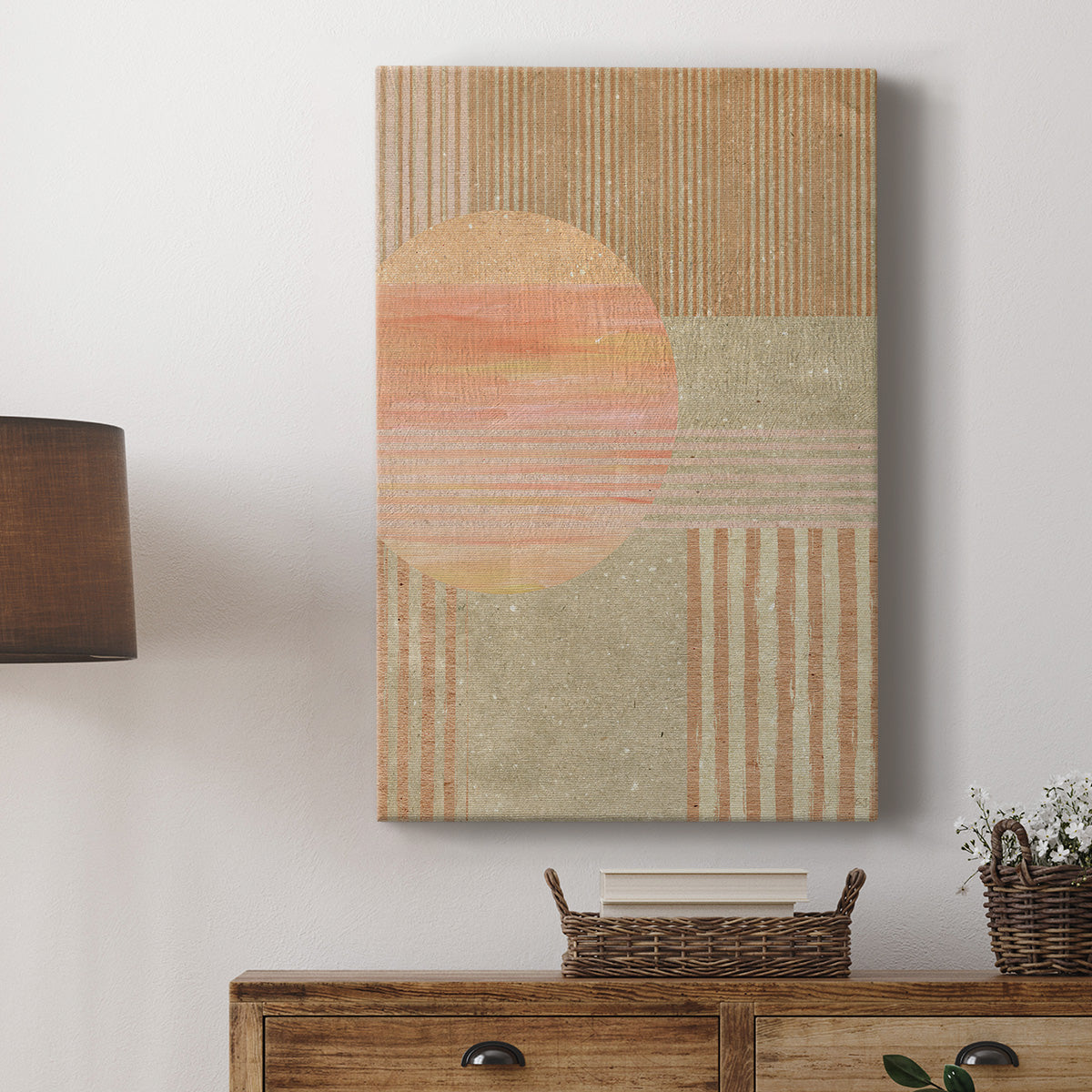 Adobe Sunrise I Premium Gallery Wrapped Canvas - Ready to Hang