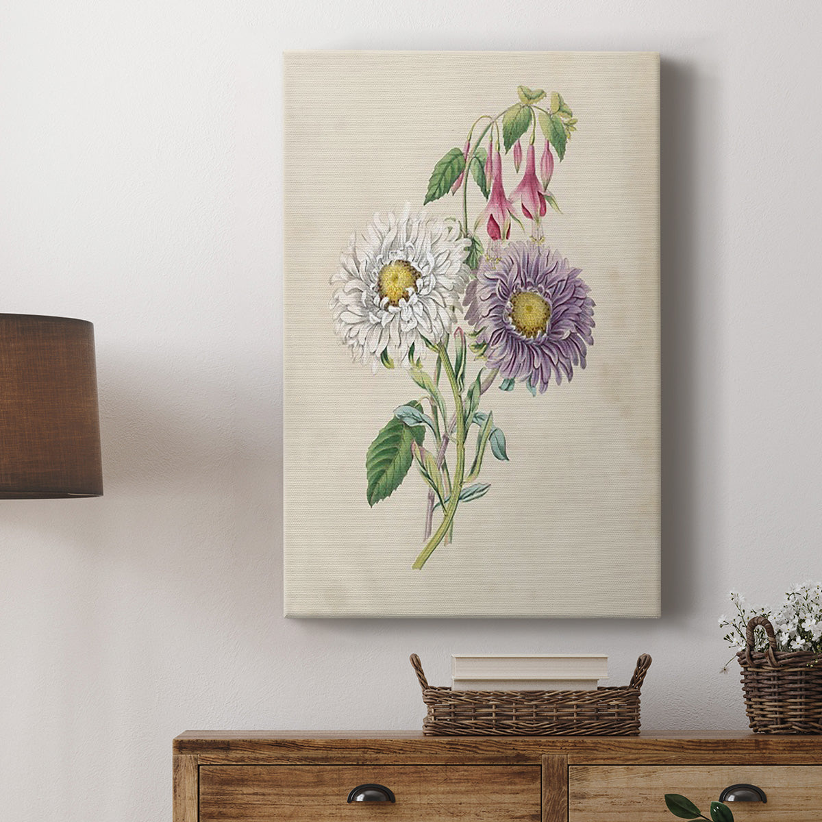 Antique Garden Bouquet III Premium Gallery Wrapped Canvas - Ready to Hang