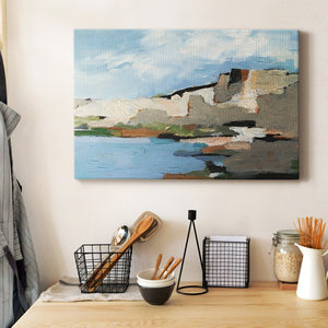 White Rock Cliffs II Premium Gallery Wrapped Canvas - Ready to Hang