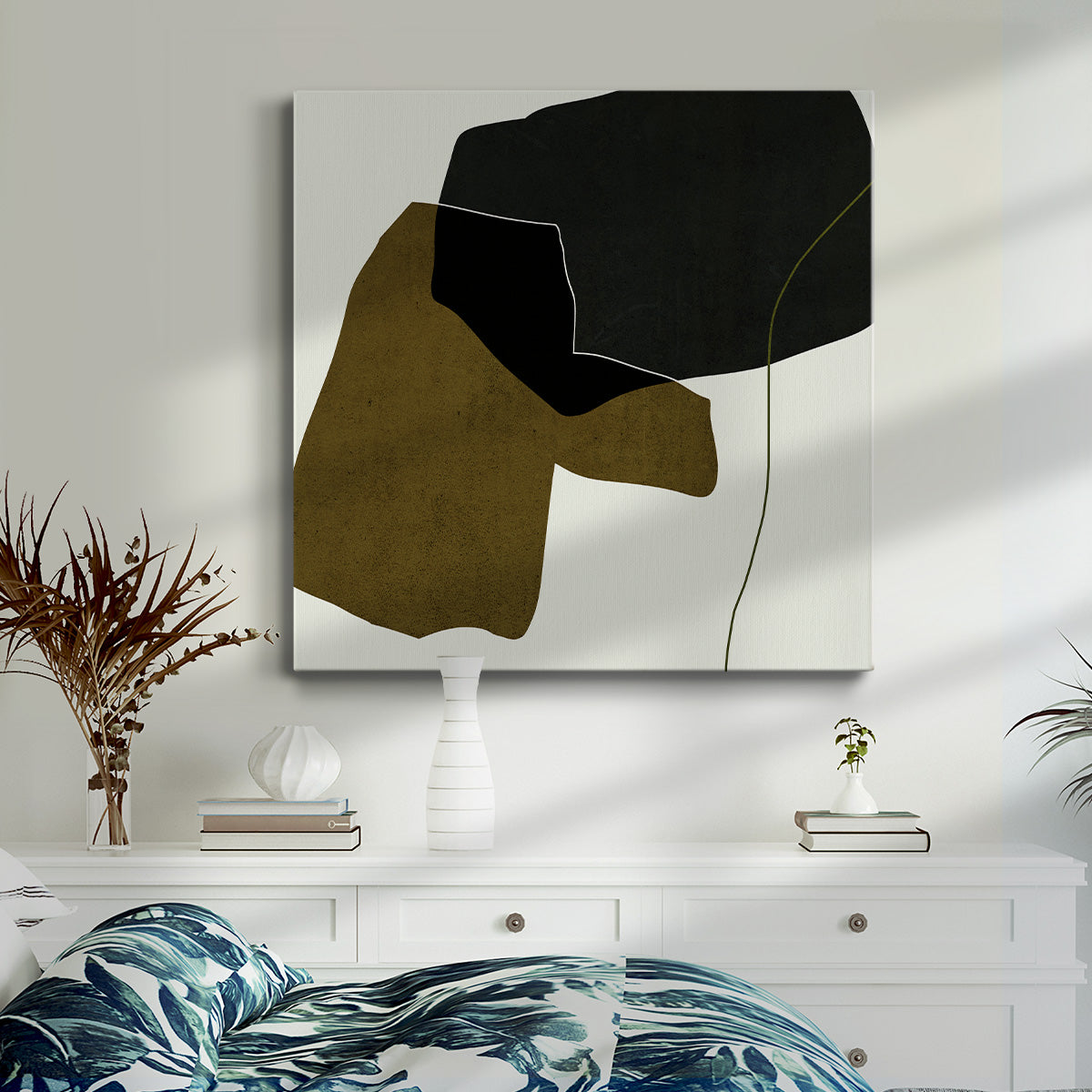 Shape Silhouettes II-Premium Gallery Wrapped Canvas - Ready to Hang