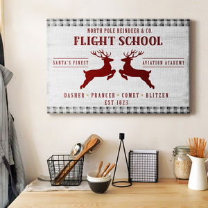 Flight School Premium Gallery Wrapped Canvas - Ready to Hang