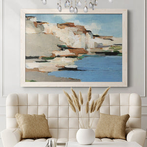 White Rock Cliffs I-Premium Framed Canvas - Ready to Hang