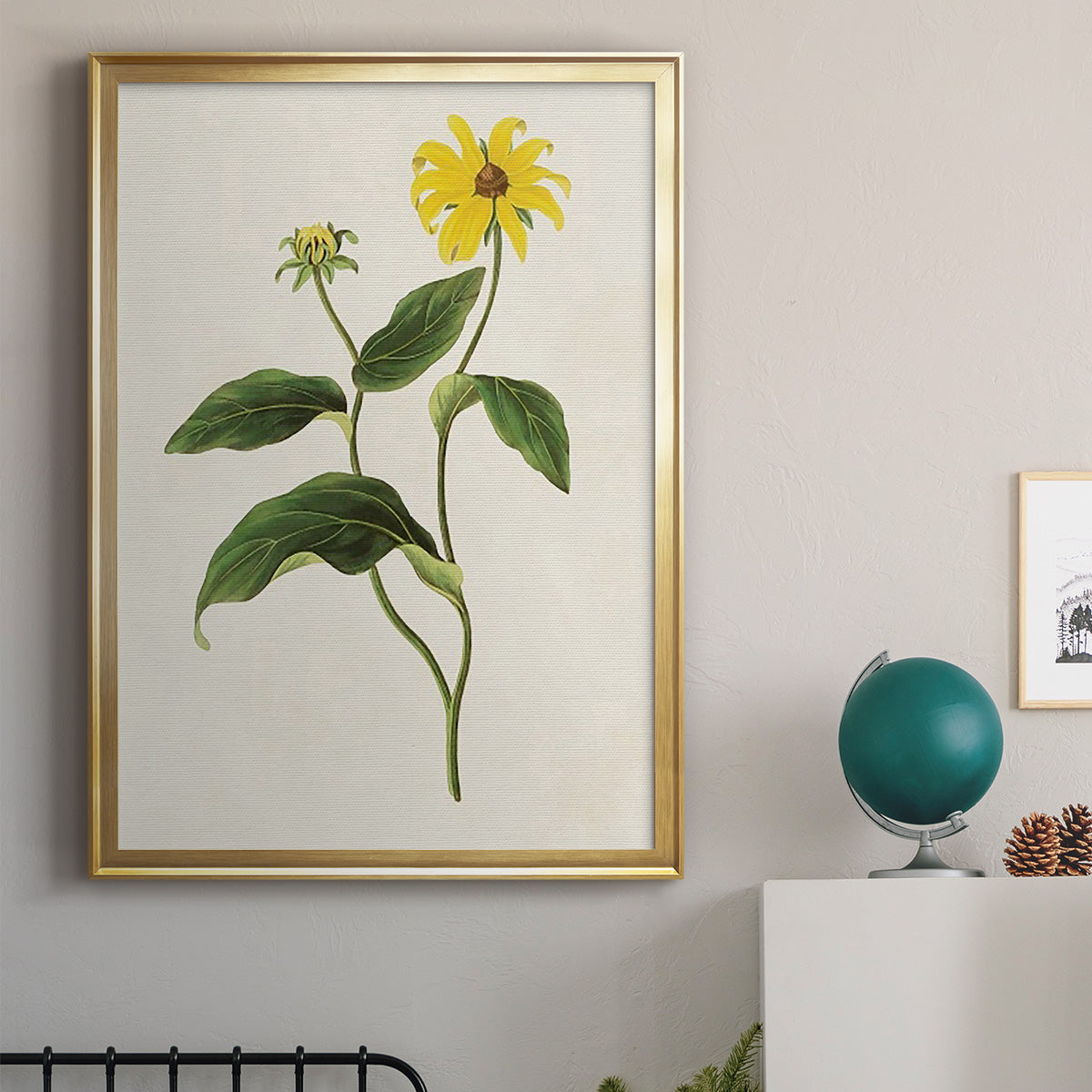 Flowers of the Seasons X Premium Framed Print - Ready to Hang