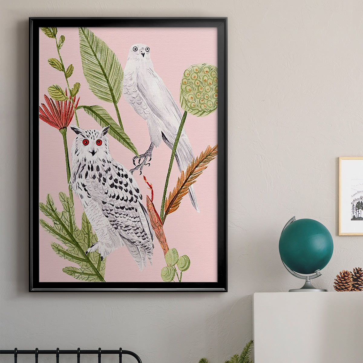 Birds in Motion V Premium Framed Print - Ready to Hang