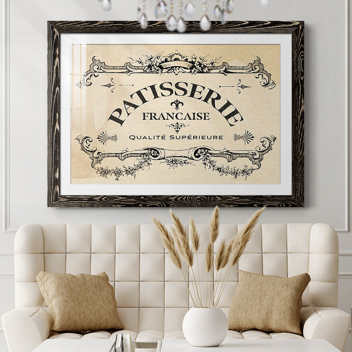 Antique French Label I-Premium Framed Print - Ready to Hang