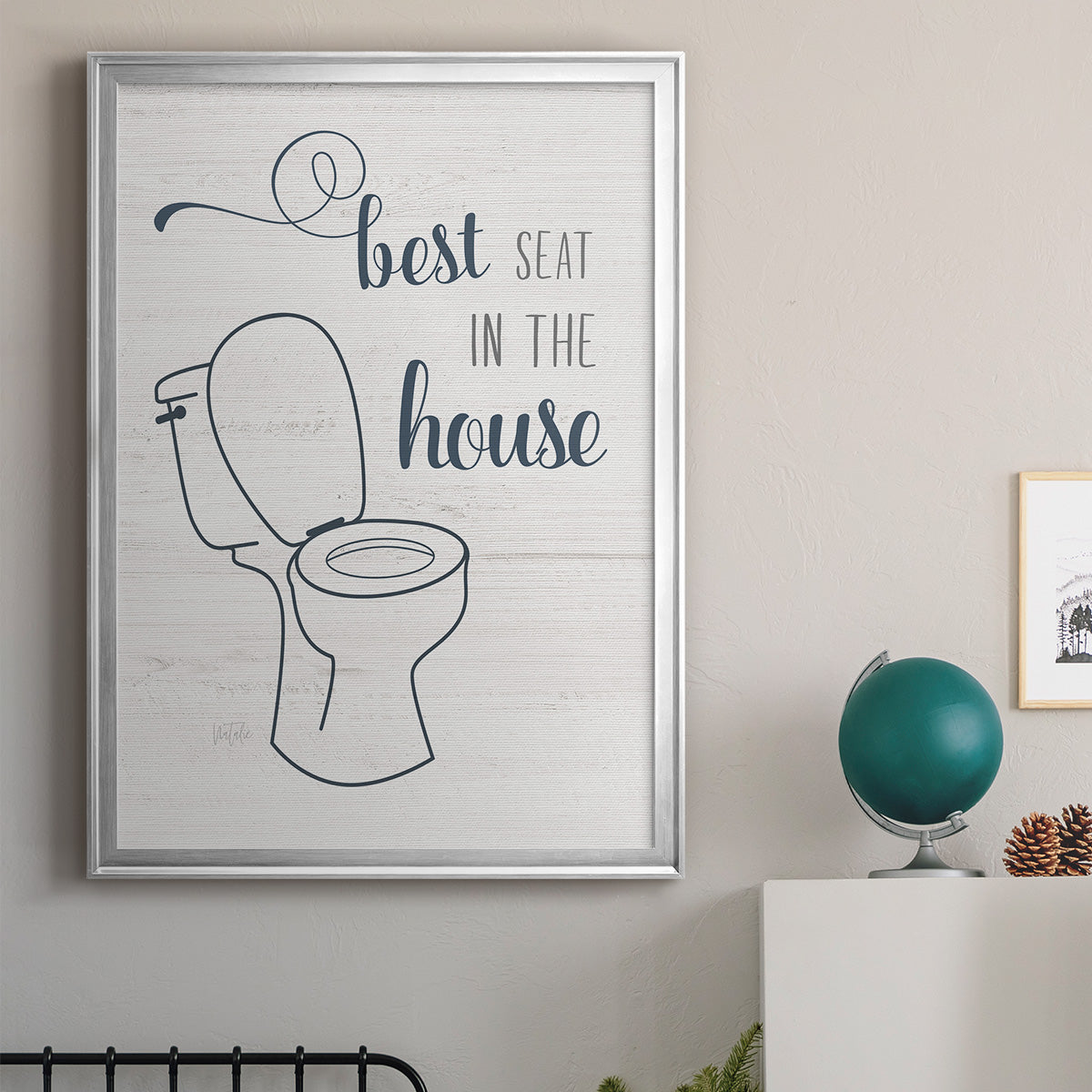 Best Seat Premium Framed Print - Ready to Hang