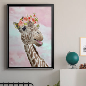 Floral Fun I Premium Framed Print - Ready to Hang