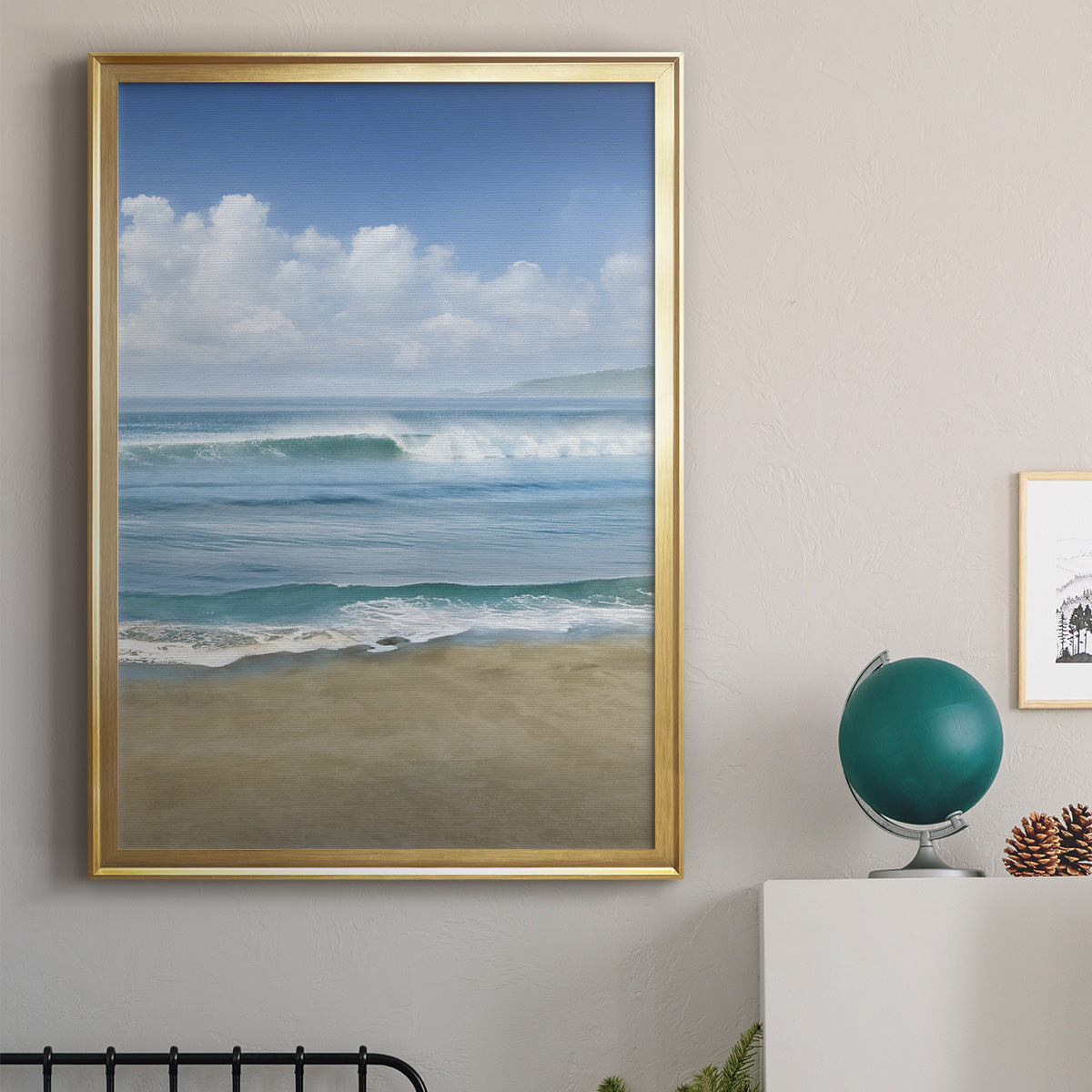 Timeless Waves Premium Framed Print - Ready to Hang