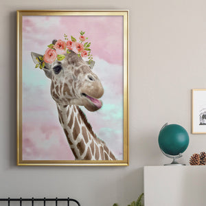 Floral Fun I Premium Framed Print - Ready to Hang