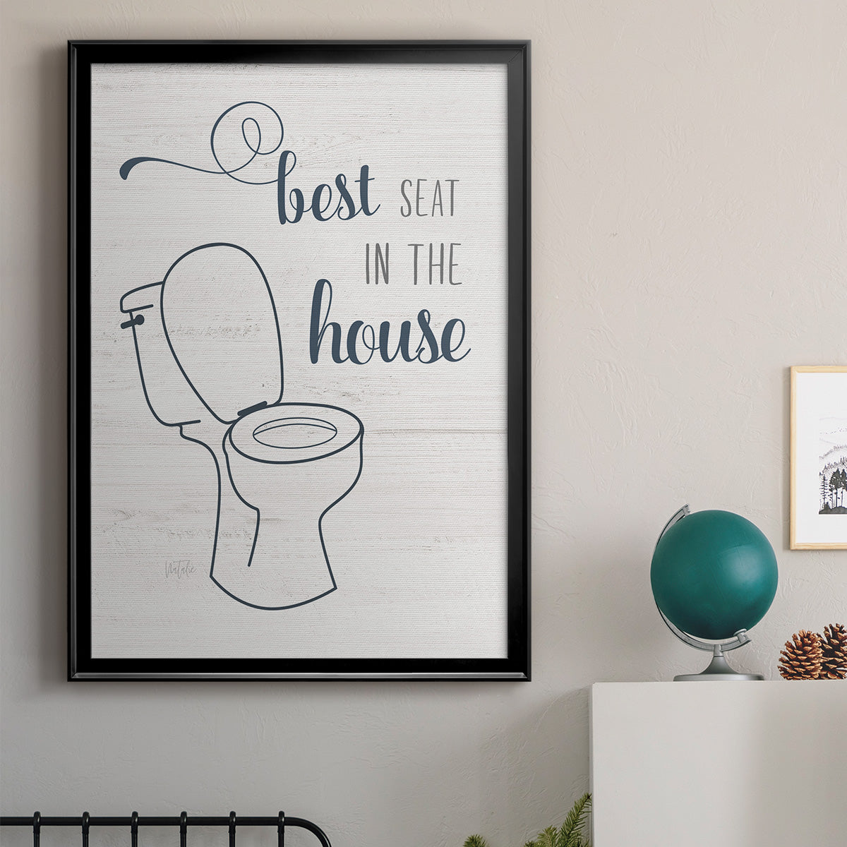 Best Seat Premium Framed Print - Ready to Hang