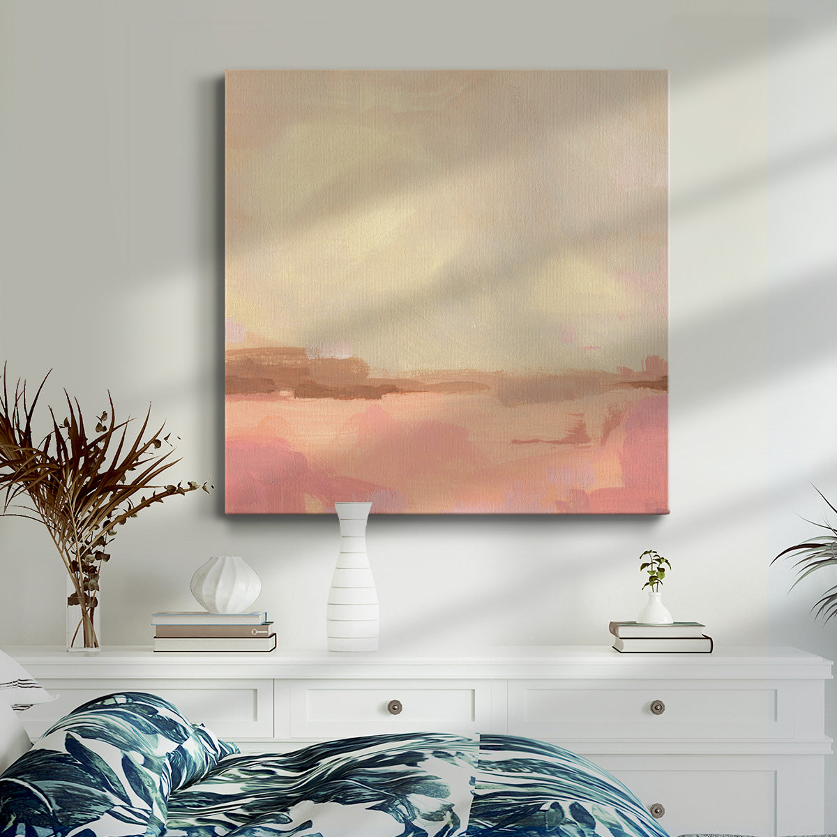 Salt Lake Sunrise I-Premium Gallery Wrapped Canvas - Ready to Hang
