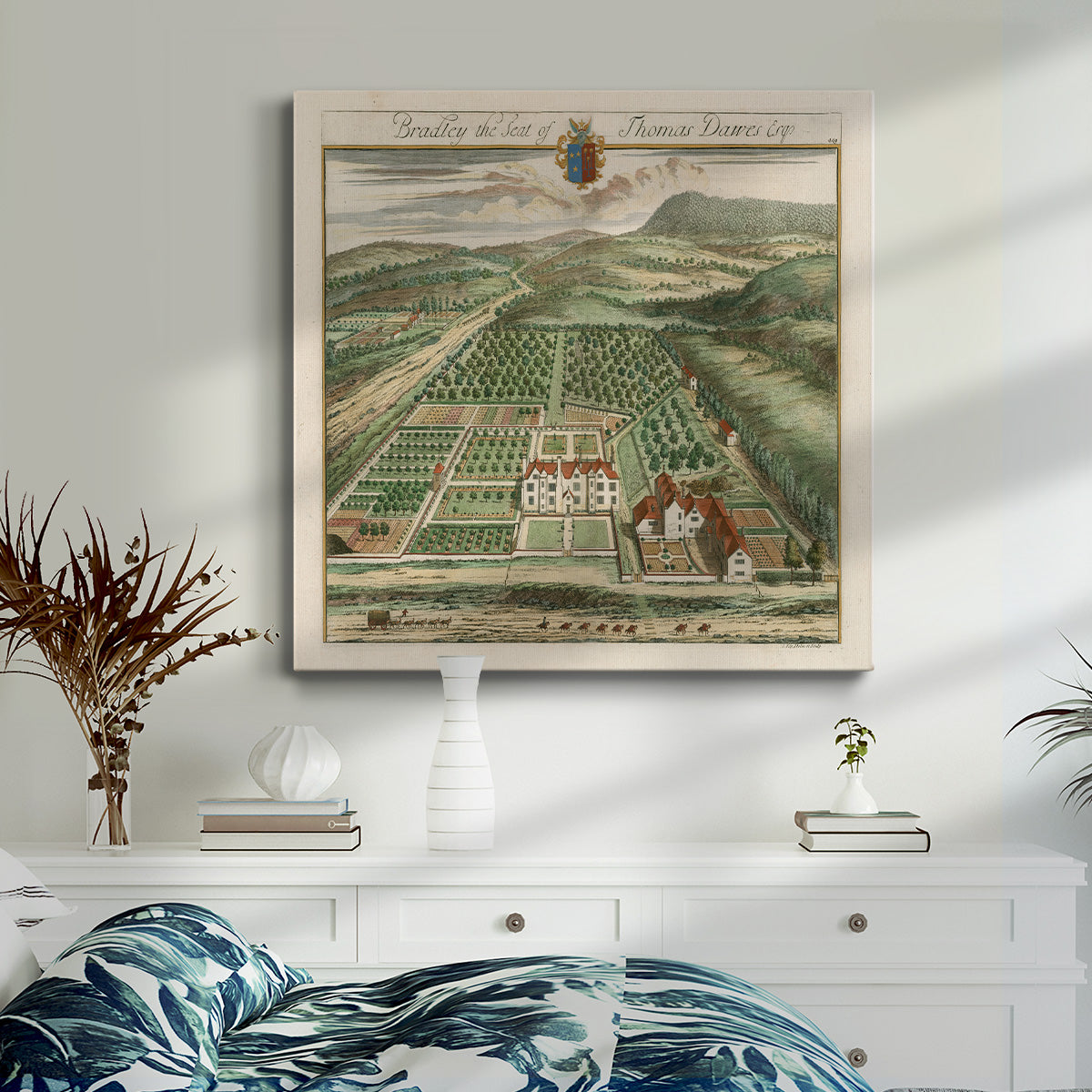 Kip's Garden Views I-Premium Gallery Wrapped Canvas - Ready to Hang