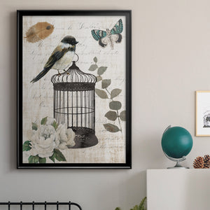 Vintage Menagerie I Premium Framed Print - Ready to Hang