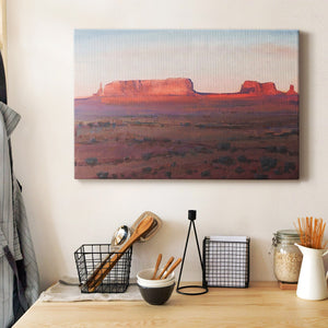 Red Rocks at Dusk I Premium Gallery Wrapped Canvas - Ready to Hang