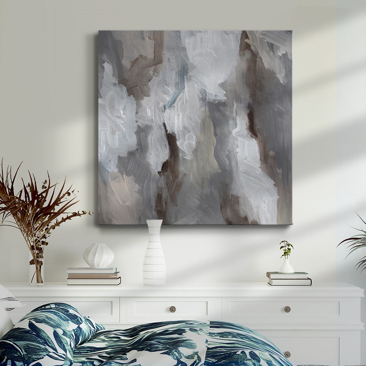 Cloudy Shapes I-Premium Gallery Wrapped Canvas - Ready to Hang
