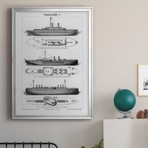 Industrial Ship Premium Framed Print - Ready to Hang