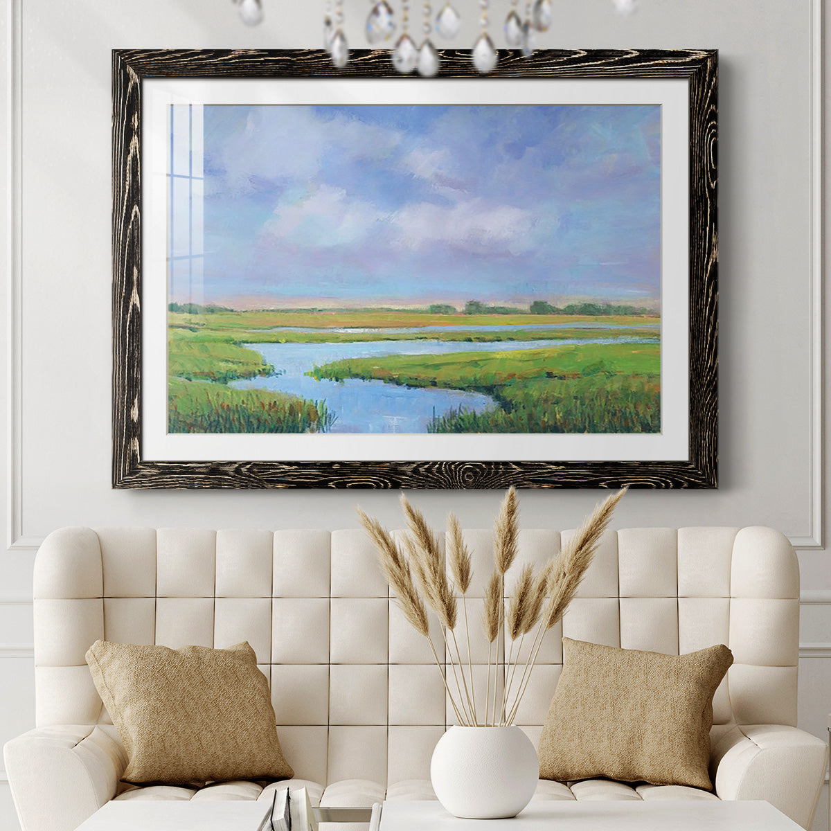 Summer Marsh II-Premium Framed Print - Ready to Hang