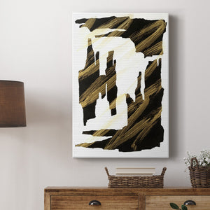 Onyx Obelisks II Premium Gallery Wrapped Canvas - Ready to Hang