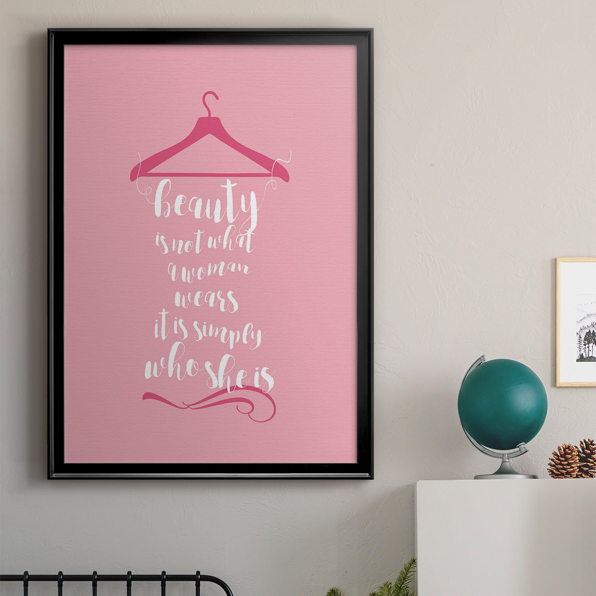 Beauty in Pink Premium Framed Print - Ready to Hang