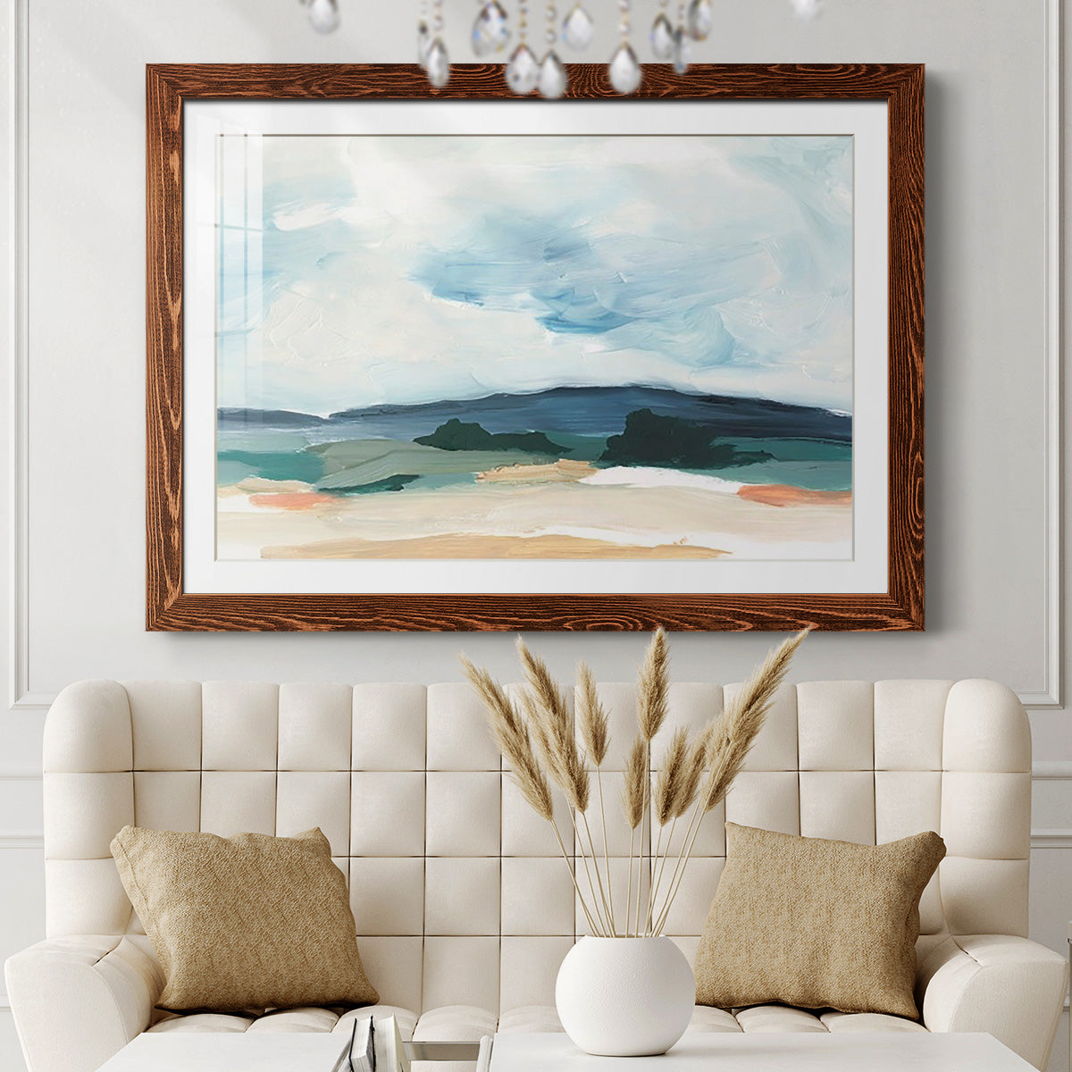 Pastel Vista II-Premium Framed Print - Ready to Hang