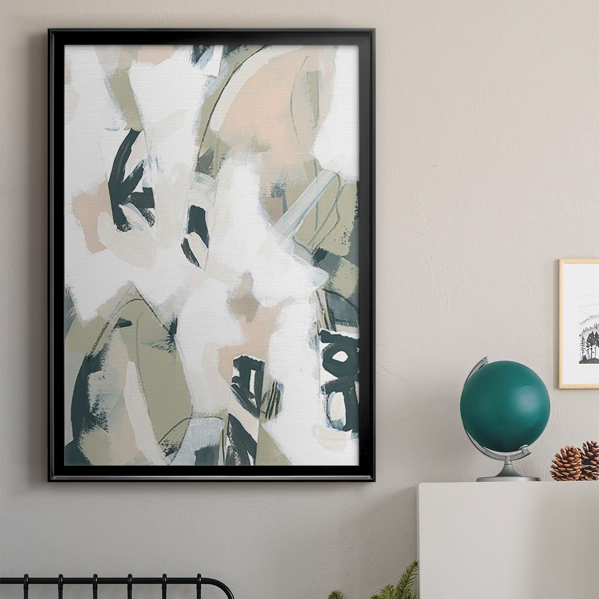 Sumi Storm I Premium Framed Print - Ready to Hang