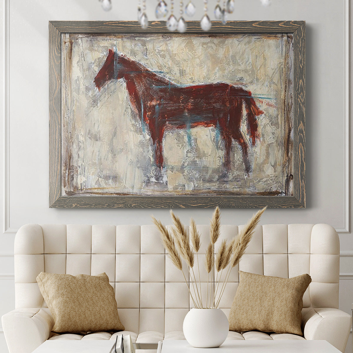 Iron Equine I-Premium Framed Canvas - Ready to Hang