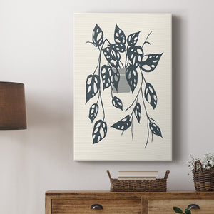 Growing Leaves V Premium Gallery Wrapped Canvas - Ready to Hang
