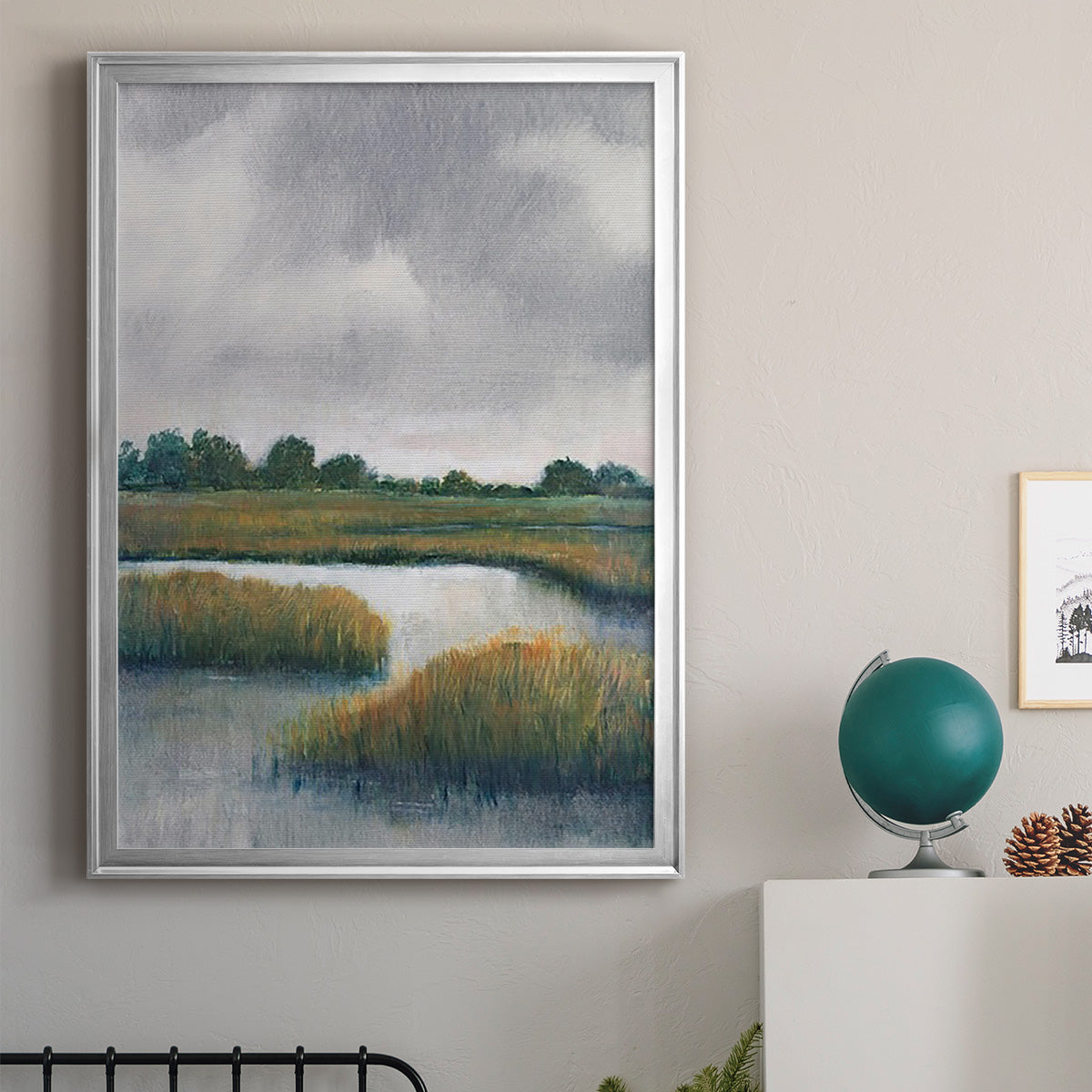 Salt Marshes I Premium Framed Print - Ready to Hang