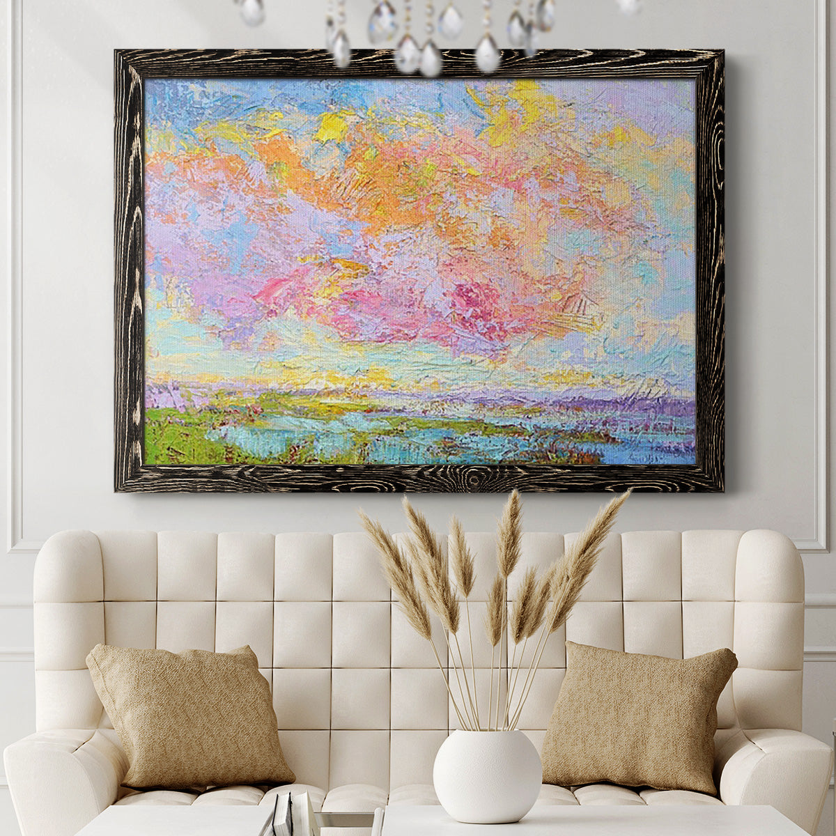 On a Summer's Eve-Premium Framed Canvas - Ready to Hang