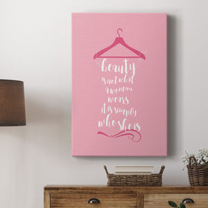 Beauty in Pink Premium Gallery Wrapped Canvas - Ready to Hang