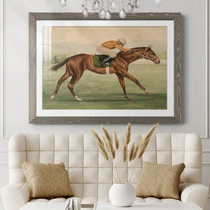 Vintage Equestrian II-Premium Framed Print - Ready to Hang