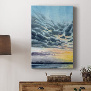 Anastasia Island Sunset I Premium Gallery Wrapped Canvas - Ready to Hang