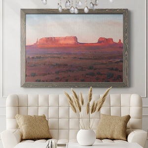 Red Rocks at Dusk I-Premium Framed Canvas - Ready to Hang