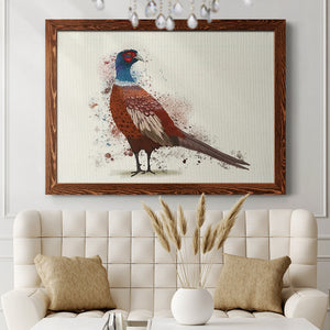 Pheasant Splash 5-Premium Framed Canvas - Ready to Hang